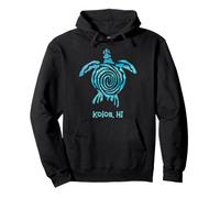 Koloa, HI Sea Turtle Ocean Art Sudadera con Capucha