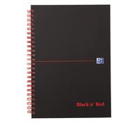 Kolobrulion A5 Oxford w kratke 70 kartek Black n' Red Incluye 5 x 5 pequeños cua