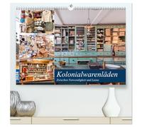 Kolonialwarenläden Zwischen Notwendigkeit und Luxus (hochwertiger Premium Wandkalender 2026 DIN A2 quer), Kunstdruck in Hochglanz: Einkaufen in der Vergangenheit