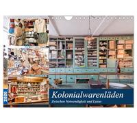 Kolonialwarenläden Zwischen Notwendigkeit und Luxus (Wandkalender 2026 DIN A4 quer), CALVENDO Monatskalender: Einkaufen in der Vergangenheit