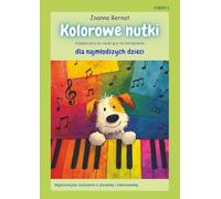 Kolorowe Nutki - Książeczka do nauki gry na fortepianie dla najmłodszych dzieci część 2: Najłatwiejsze ćwiczenia z piosenką i kolorowanką