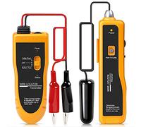 KOLSOL F02 Localizador de Cables Subterráneos, Trazador de Alambres con Auriculares para Localizar Alambres y Cables, Probador de Cables para Cercados de Mascotas, Hasta 2-3 Pies de Profundidad