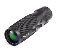 Koly BAK-4 Prism - Monocular de 10 x 25, Alcance Compacto Resistente a la Intemperie con Agarre de Piel de Serpiente, diseñado para observación de Aves, Senderismo, Caza, Tiro con Arco y más, Aumento