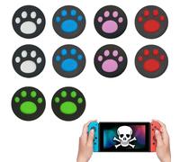 KOLZEMV 5 Pares Agarres para el Pulgar, joystick nintendo switch Thumb Grip Set, Tapones para Joystick para Nintendo Switch, Switch Lite y Controlador OLED de Switch