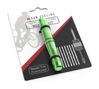 KOM Cycling Herramienta de reparación de neumáticos verde