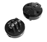 KOM Cycling Top Mount GoPro Adapter, Black