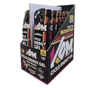 KOM Endurance - Nitro Fuel Energy Gel 18x60g - 25g Carbohidratos -Gel energético rico en carbohidratos (Maltodextrina + ciclodestrina 1:0.8) 18 Geles (Cola, 18x60gr)