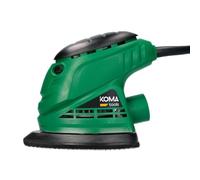 KOMA TOOLS 08707 Lijadora Tipo Mouse 105 W, Negro/Verde