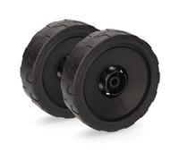Koma Tools 08717 Recambio Pack 2 Ruedas Traseras 08759, Negro