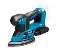 KOMA TOOLS 08753 Lijadora 20 V Negro/Turquesa, 22.3 X 9.7 X 16.1 Cm