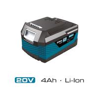 Bateria li-ion 20v 4.0a 7,5x11,7x6,3cm koma tools pro series battery