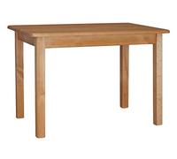 koma ts-ideen Alder - Mesa de comedor (madera de pino, 70 x 100 cm), color blanco