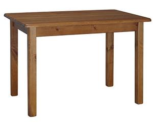 koma ts-ideen - Mesa de comedor (madera de pino, 70 x 110 cm), color roble