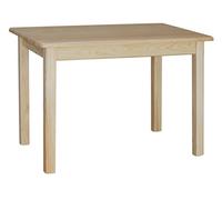 koma ts-ideen - Mesa de comedor (madera de pino maciza, 60 x 70 cm, lacada)