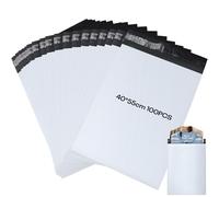 KOMABLEN 100 piezas Bolsas para Envíos, 40x55cm PE Bolsas Envio Vinted, Autoadhesivas Opacas Sobres Envios Vinted, Impermeables Bolsas de Envio Paquetes Vinted Para envío de zapatos y ropa