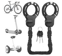 KOMABLEN Candado Patinete Electrico, Candado Bicicleta Antirrobo, Resistente Candado para Moto, Candado Esposas Bike Lock para Scooters, Bicicletas, Serrure à menottes pour scooter électrique