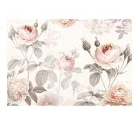Komar 1 - XXL4 - 034 - 368 x 248 cm la maison, diseño floral papel pintado de - (4 unidades), color rosa