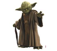 Komar 14721h Star Wars Yoda Freestyle Deco Sticker - Neutro