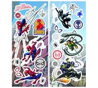Komar 14805 Deco de Pegatinas Spider-Man, tamaño 14 x 33 cm