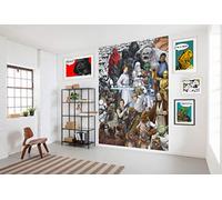 Komar 4-4111 - Papel pintado fotográfico (184 x 254 cm (ancho x altura), diseño de Star Wars 9, Jedi, Skywalker, decoración de pared, 4-4111, multicolor
