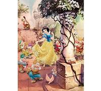 Komar 4 - 494 Dancing nieve blanco, multicolor, 184 x 254 cm