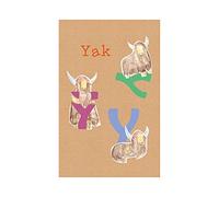 Komar ABC Animal Y - Cuadro de pared (50 x 70 cm, sin marco)