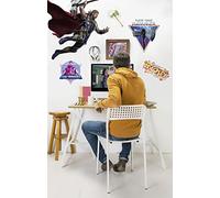 Komar - Adhesivo decorativo para pared (100 x 70 cm), diseño de Thor4 de Marvel
