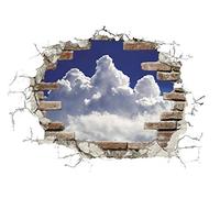 Komar Break out Clouds 17724h - Adhesivo Decorativo para Pared (100 x 70 cm)