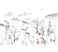 Komar Cozy Woods IAX8-0034 - Papel pintado fotográfico (400 x 280 cm (ancho x alto)