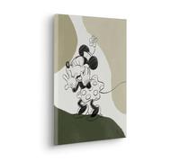 Komar Cuadro con bastidor de Disney Minnie Mouse Laughing, tamaño 30 x 40 cm, decoración para habitación infantil