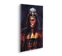 Komar Cuadro con bastidor de Star Wars Darth Vader Flaming (40 x 60 cm), diseño de Darth Vader Flaming