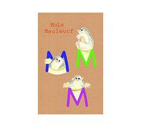 Komar Cuadro de Pared | ABC Animal M | Póster, habitación Infantil, Letras, Cuadro, salón, Dormitorio, decoración, impresión artística | sin Marco | P036M-50x70 cm | Tamaño: 50 x 70 cm (Ancho x Alto)