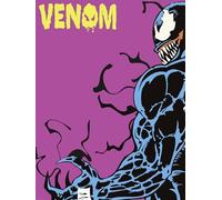Komar Cuadro de pared de Marvel Venom Colourful Stare - Tamaño 30 x 40 cm - Decoración para habitación infantil