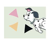 Komar Cuadro de pared Disney | 101 ángulos dálmatas paisaje | Habitación infantil, habitación de bebé, decoración, impresión artística | Tamaño 50 x 40 cm (ancho x alto) | Sin marco | WB002-50 x 40 cm