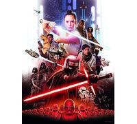 Komar Cuadro de pared | Star Wars Movie Poster Rey | Habitación infantil juvenil decoración | Impresión artística | sin marco | WB175-30x40 | Tamaño: 30 x 40 cm (ancho x alto), multicolor