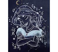 Komar Cuadro decorativo de Disney Jasmine Dreaming, para habitación de niños, decoración artística, sin marco, WB085-40x50, tamaño: 40 x 50 cm (ancho x alto)