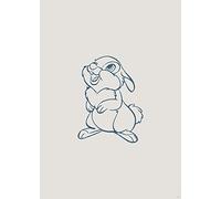 Komar Cuadro decorativo para pared con diseño de Hey Thumper (50 x 70 cm)