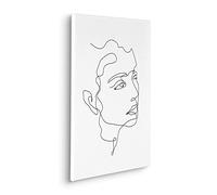 Komar Cuadro en bastidor de madera auténtica - Sketch me - Tamaño 40 x 60 cm - Impresión artística para pared, diseño de sala de estar, dormitorio