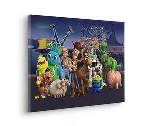 Komar Cuadro en bastidor, diseño de Toy Story The Greatest Team, tamaño 40 x 60 cm, para habitación infantil, multicolor