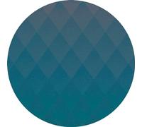 Komar D1-005 Papel Pintado fotográfico Redondo y Autoadhesivo, Turquesa, Größe: 125 x 125 cm