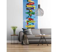 Komar de 162 DV1 Impresión Digital Fieltro panel, multicolor