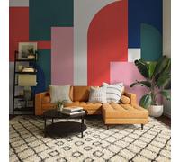 Komar Digitaldruck Vlies Fototapete - Geometric Colours - Größe 350 x 250 cm