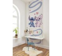 Komar WTD Stitch Together Forever - Papel pintado fotográfico para habitación infantil (100 x 250 cm), diseño de ángel