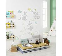 Komar Disney 14107h - Adhesivo Decorativo para Pared (50 x 70 cm, 13 Piezas), diseño de Thumper en el jardín