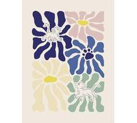 Komar Disney - Cuadro decorativo para habitación infantil (30 x 40 cm), diseño de El Rey León de Disney