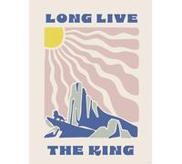 Komar Disney - Cuadro decorativo para habitación infantil (30 x 40 cm), diseño de El Rey León del Pride Rock