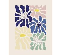 Komar Disney - Cuadro decorativo para habitación infantil (40 x 50 cm), diseño de El Rey León de Disney