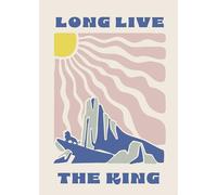 Komar Disney - Cuadro decorativo para habitación infantil (50 x 70 cm), diseño de El Rey León