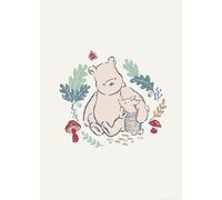 Komar Disney - Cuadro decorativo para pared (50 x 70 cm), diseño de Winnie the Pooh