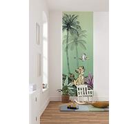 Komar Disney DX2-019 - Papel pintado fotográfico (100 x 280 cm (ancho x alto), diseño de Jungle Simba, color verde